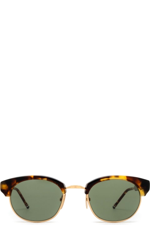Thom Browne Eyewear for Women Thom Browne Ues702a Med Brown Sunglasses