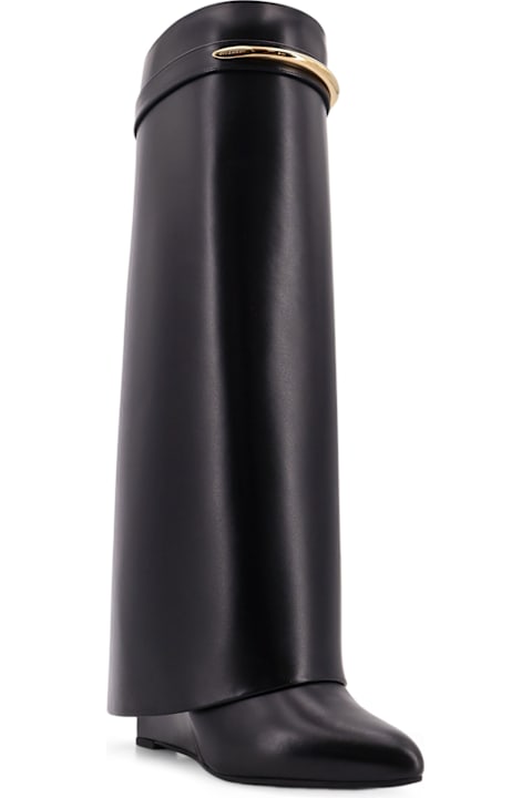Givenchy Shark Leather Boots