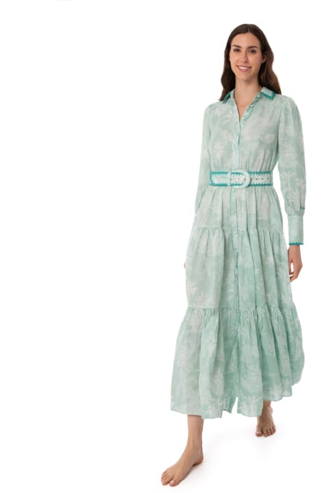 Homeware MC2 Saint Barth Woman Linen Long Dress