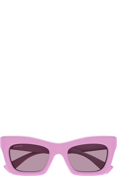 ウィメンズ アクセサリー Gucci Eyewear Gg1773s Gucci Lido 010 Pink Sunglasses