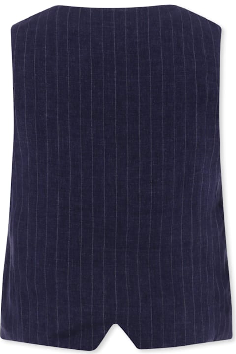 Fay Coats & Jackets for Boys Fay Blue Waistcoat For Boy