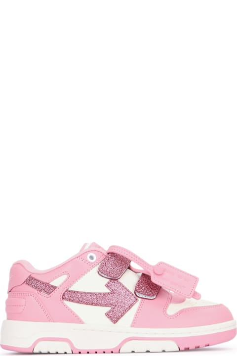 Off-White for Kids Off-White Out Of Office Straps White Pink