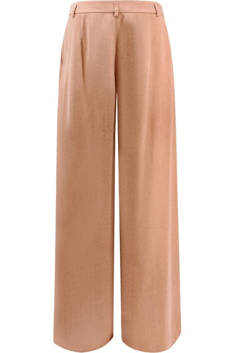 Giorgio Armani for Women Giorgio Armani Eco-viscose E Cupro Trouser With Pinces