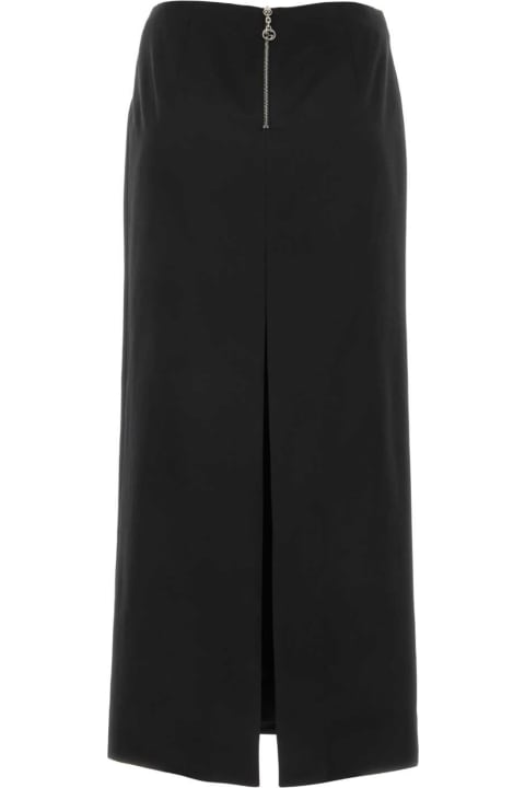 Fashion for Women Gucci Black Satin Skirt
