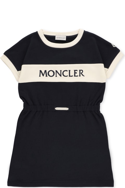 Cotton Dress With Logo