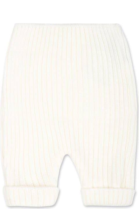 Homeware Little Bear White Trousers For Baby Boy