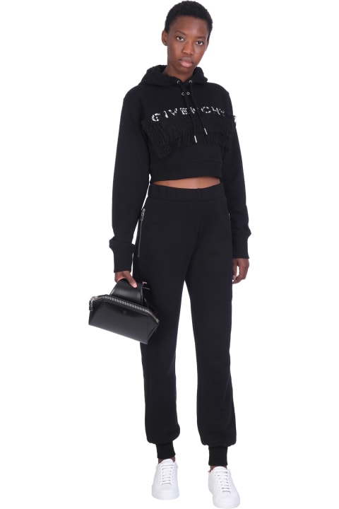 ウィメンズ Givenchyのフリース＆ラウンジウェア Givenchy Pants In Black Cotton