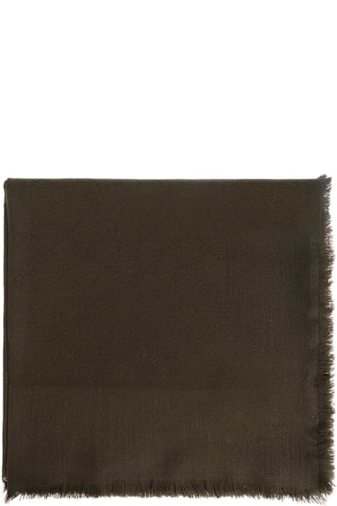 Homeware Gucci Gucci Scarf With 'gg' Pattern