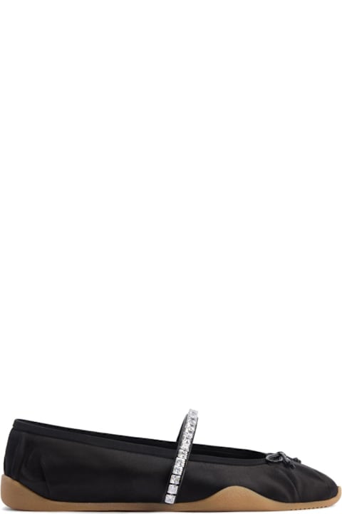 Giuseppe Zanotti for Kids Giuseppe Zanotti Satin Ballets