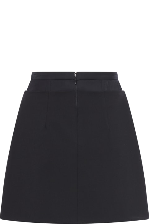 Del Core Skirts for Women Del Core Corset Waist Miniskirt