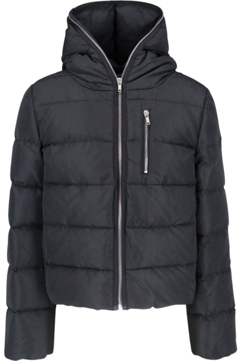 Homeware Rick Owens Cropped Hooded Down Jacket