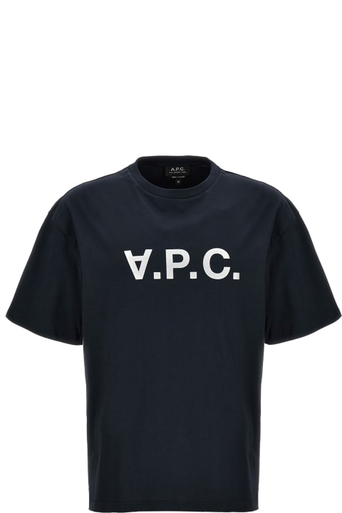 A.P.C. for Men A.P.C. River T-shirt With Flocked Logo