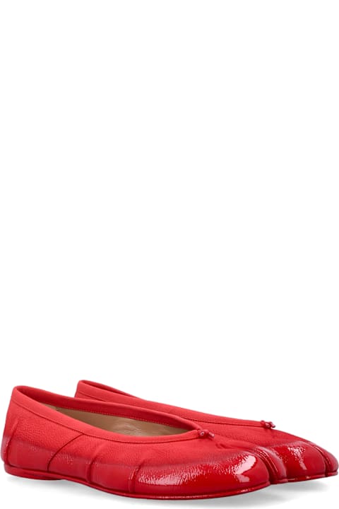 Maison Margiela Matte Leather Tabi Ballerina