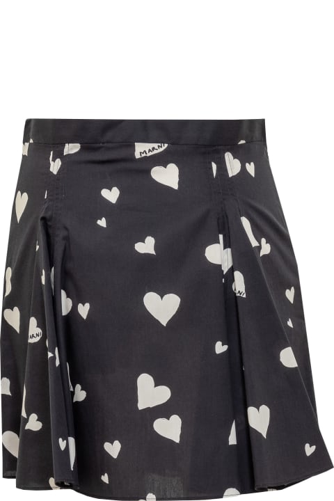 Marni Skirts for Women Marni Bunch Of Hearts Miniskirt