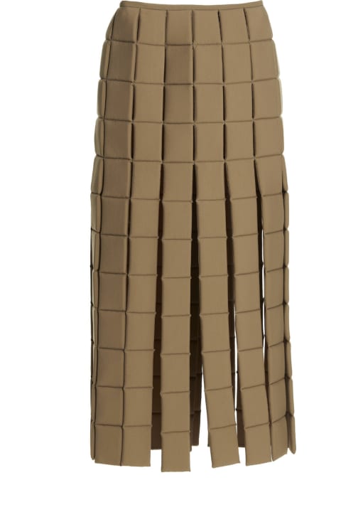 A.W.A.K.E. Mode Skirts for Women A.W.A.K.E. Mode Cut-out Padded Skirt