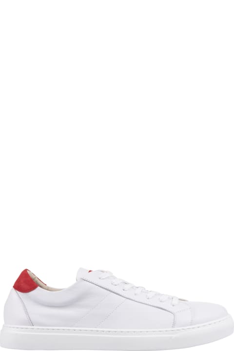 White And Red Puntala Sneakers