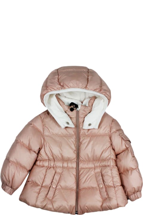 Moncler for Baby Girls Moncler Down Jacket Sayna Parka Padded With Down With Removable Hood