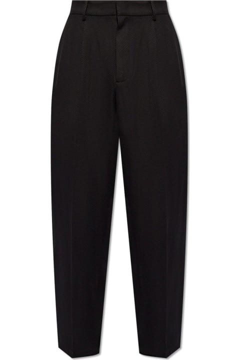 Emporio Armani Pants for Men Emporio Armani Trousers With Tapered Legs