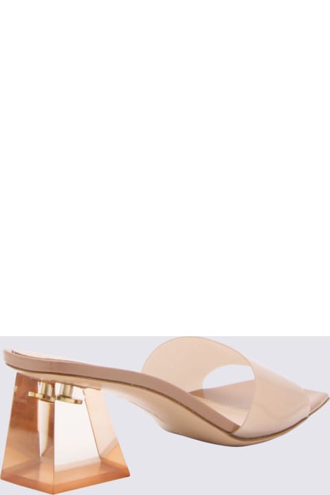 Gianvito Rossi for Women Gianvito Rossi Praline Pink Leather Sandals
