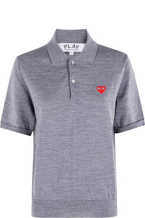 Comme des Garçons Play for Kids Comme des Garçons Play Sweater Red Emblem