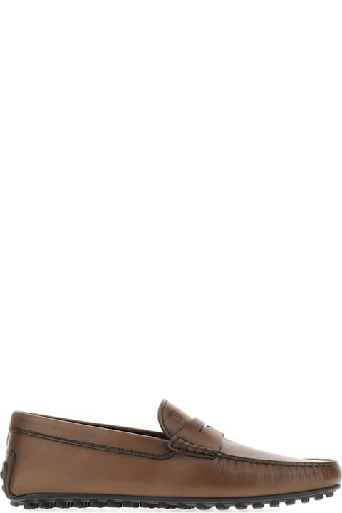 Tod's for Men Tod's Brown Leather Loafers
