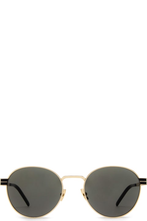 Saint Laurent Eyewear Eyewear for Men Saint Laurent Eyewear Sl M62 Gold Sunglasses
