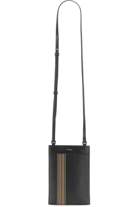 Paul Smith Totes for Women Paul Smith "signature Stripe" Shoulder Bag