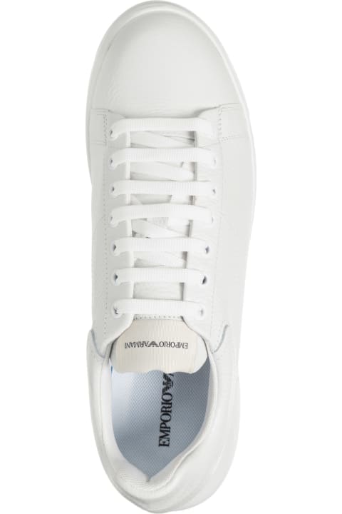 Emporio Armani Sneakers for Men Emporio Armani Leather Sneakers