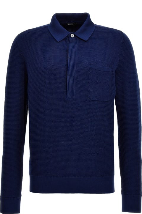 Topwear for Men Zegna Polo Sweater