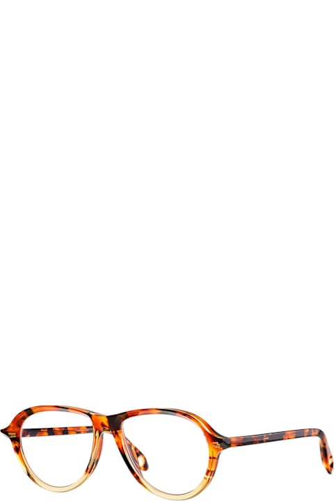 Theo Eyewear Aube 003 Brown Dalmatian+transparent Pomelo3