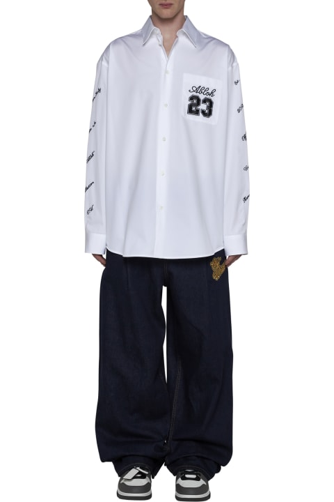 Homeware Off-White 90s Mid-rise Straight Leg Jeans