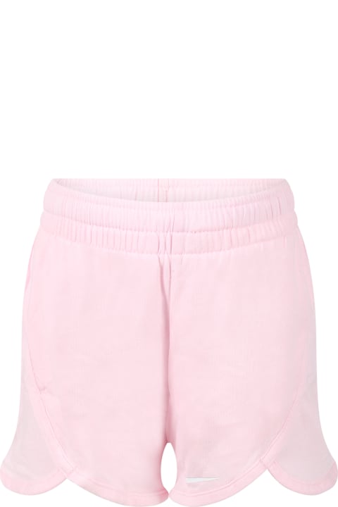 ガールズ Nikeのボトムス Nike Pink Shorts For Girl With Logo