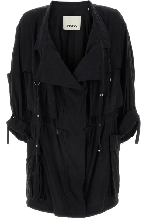 Isabel Marant Coats & Jackets for Women Isabel Marant Hanel Drawstring Waist Jacket