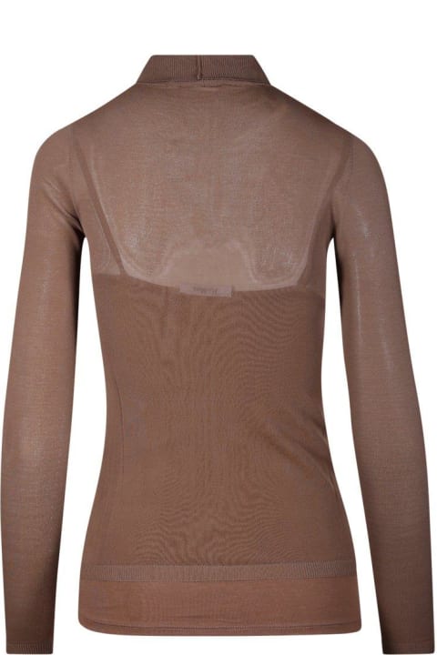 Max Mara Sweaters for Women Max Mara High Neck Long-sleeved Top