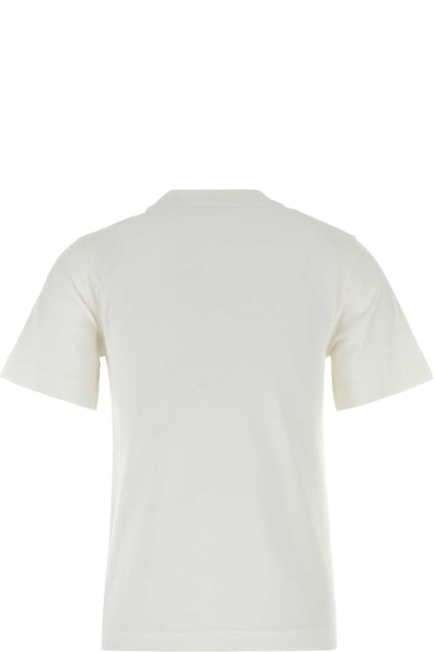 Homeware Burberry White Cotton T-shirt
