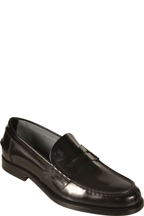 Tod's Loafers & Boat Shoes for Men Tod's Logo Stamp Classic Loafers