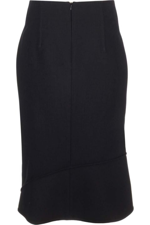 Bottega Veneta Sale for Women Bottega Veneta Structured Midi Skirt