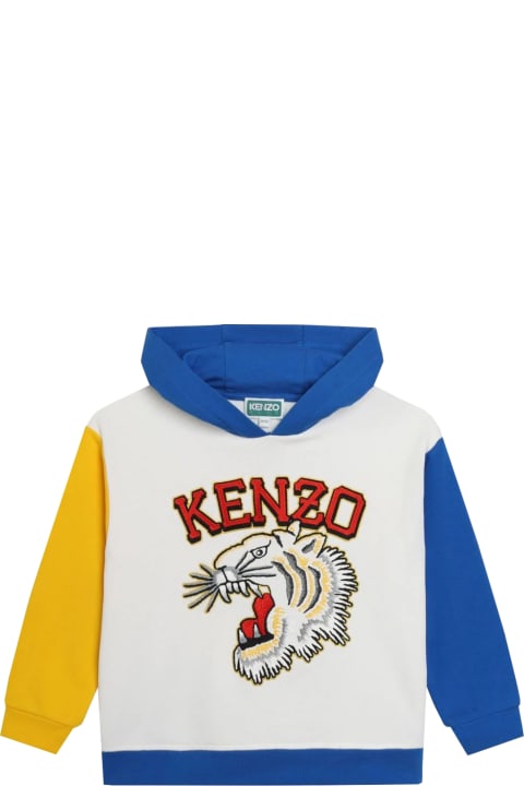 ボーイズ Kenzo Kidsのニットウェア＆スウェットシャツ Kenzo Kids Cotton Sweatshirt