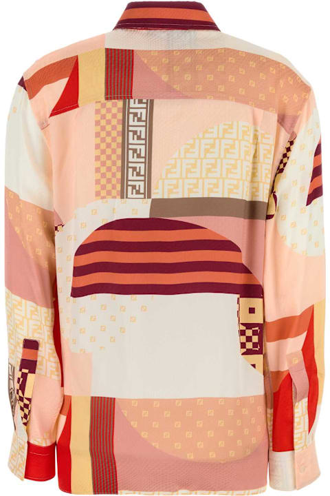Fendi Clothing for Women Fendi Printed Silk Shirt