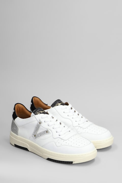 Via Roma 15 for Women Via Roma 15 Sneakers In White Leather