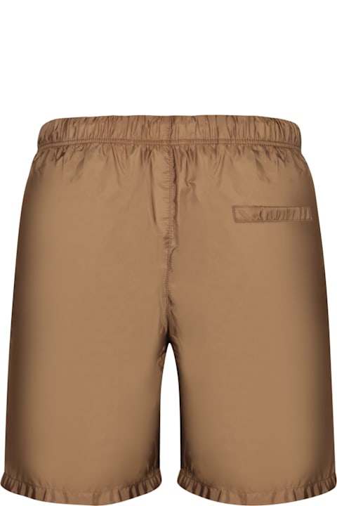 Prada Swimwear for Men Prada Cinnamon Renylon Swim Shorts