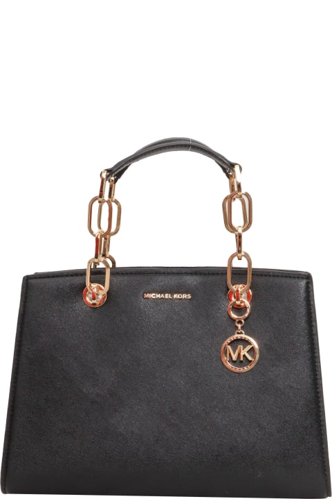 Fashion for Women Michael Kors Black Mid Satchel Bag