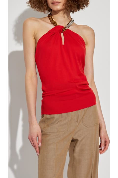 Stella McCartney Topwear for Women Stella McCartney Chained Sleeveless Top