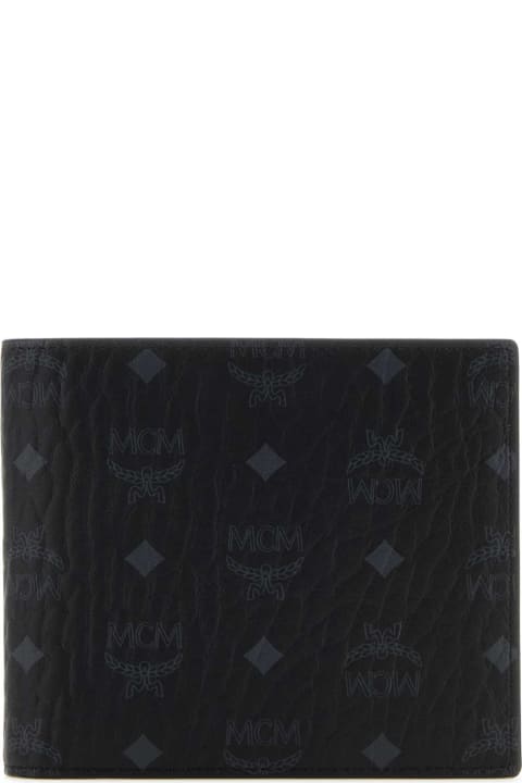 Wallets for Women MCM Printed Canvas Small Wallet