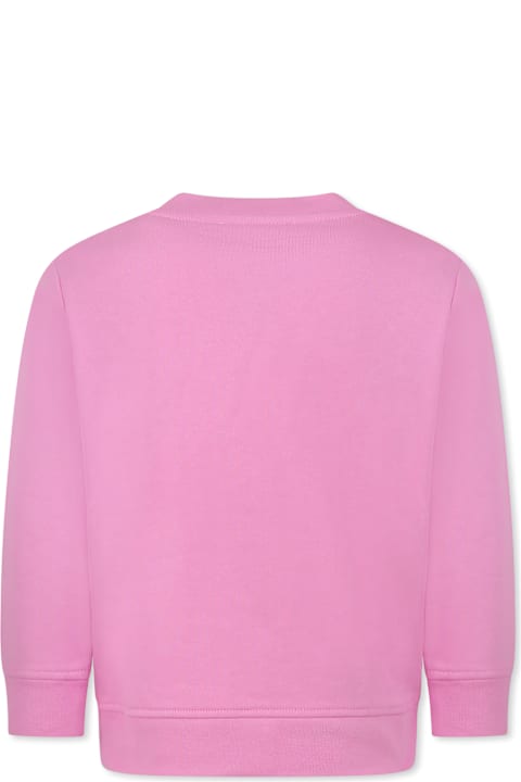 أدوات منزلية Stella McCartney Kids Pink Sweatshirt For Girl With Strawberry