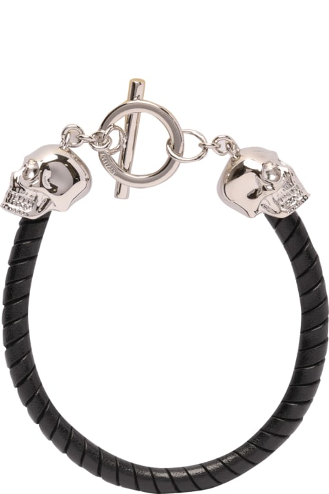 メンズ Alexander McQueenのジュエリー Alexander McQueen Skull Bracelet