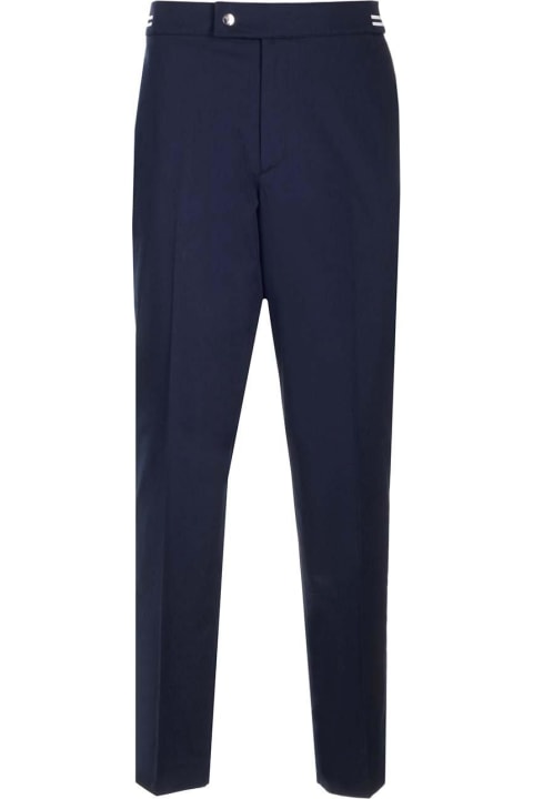 Pants for Men Moncler Grenoble Button Detailed Straight-leg Trousers