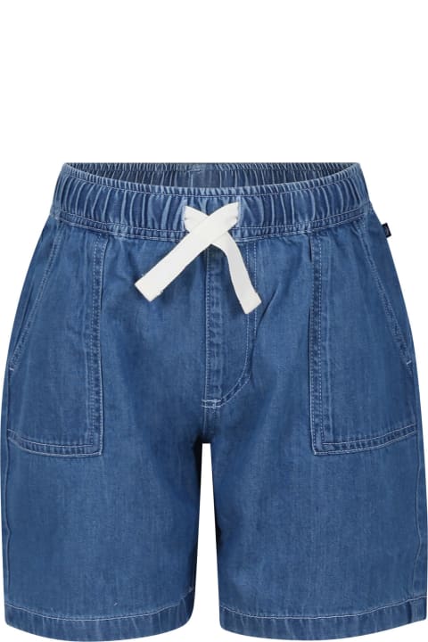 Petit Bateau Bottoms for Boys Petit Bateau Blue Shorts For Boy