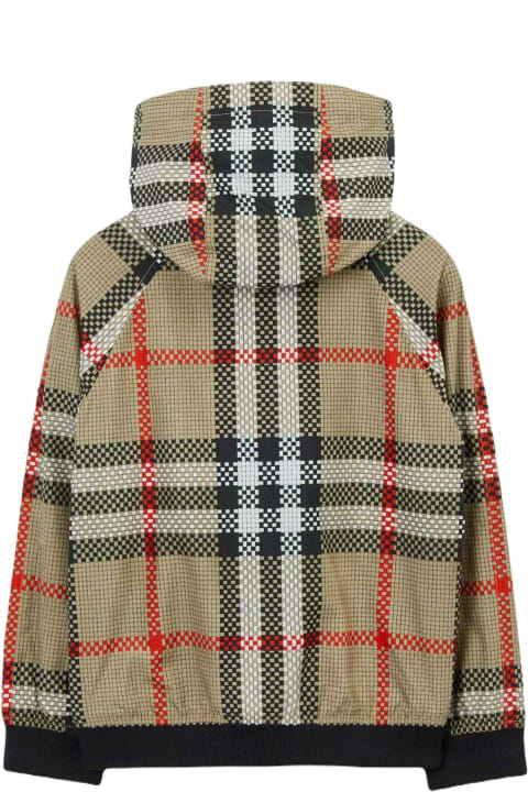 Coats & Jackets for Boys Burberry Beige Jacket Boy