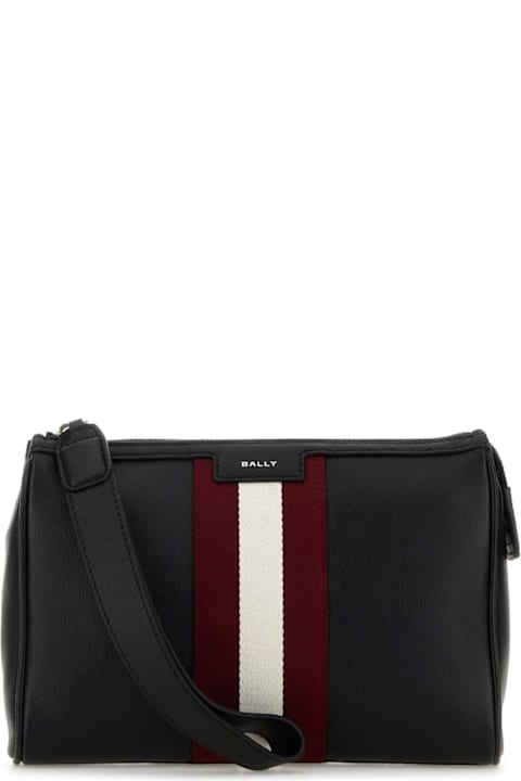 Bally Bags for Men Bally Black Leather Clutch